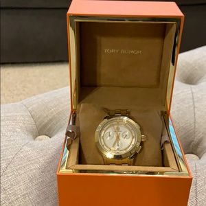 Tory Burch chronograph watch